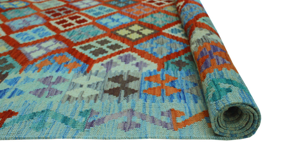 Sangat Kilim Salhdene Lt. Blue Rug