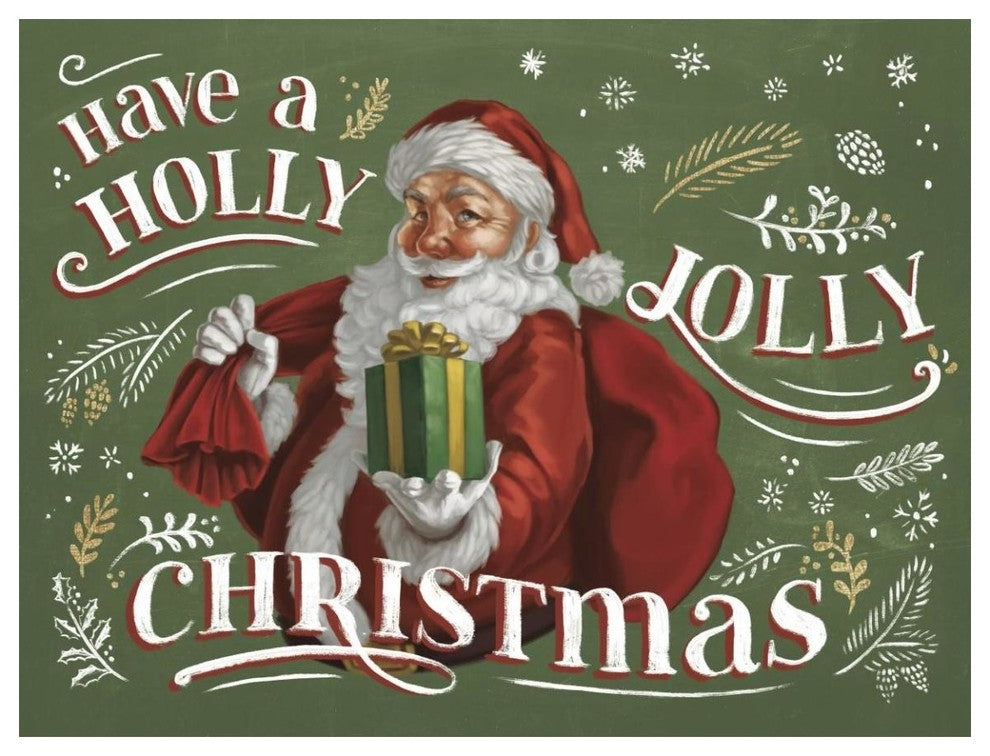 "Santas List I" Digital Paper Print by Janelle Penner, 50"x38"
