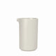 Pilar Pitcher 17 oz, Moonbeam/Cream