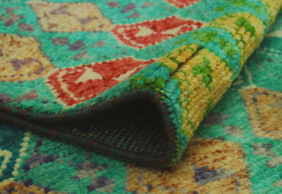 Balochi Anitza Green Rug