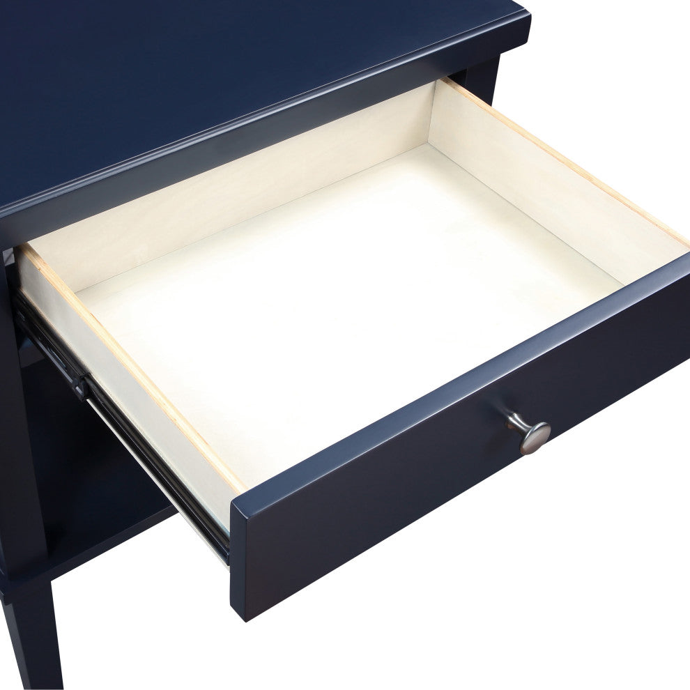 Marta Nightstand, Midnight Blue