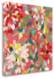 "Red And Pink Dahlia II" By Candra Boggs, Giclee Print on Gallery Wrap Canvas