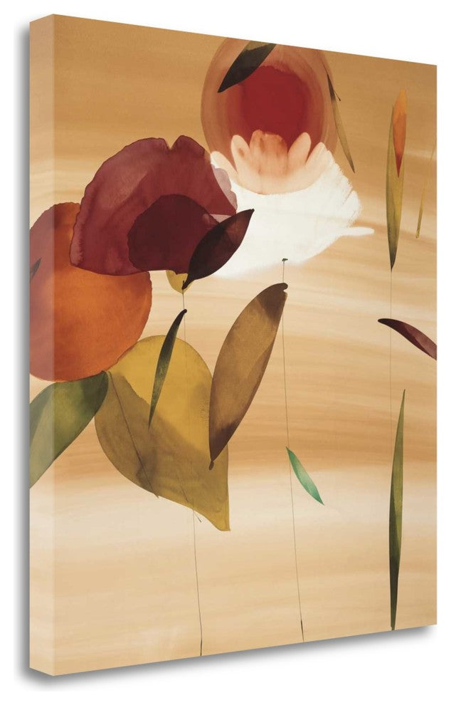 "Floral Inspiration II" By Lola Abellan, Giclee Print on Gallery Wrap Canvas