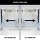 VIGO Hamilton Frameless Sliding, Matte Black, Shower Door, 56" to 60" W X 78" H, Clear Glass