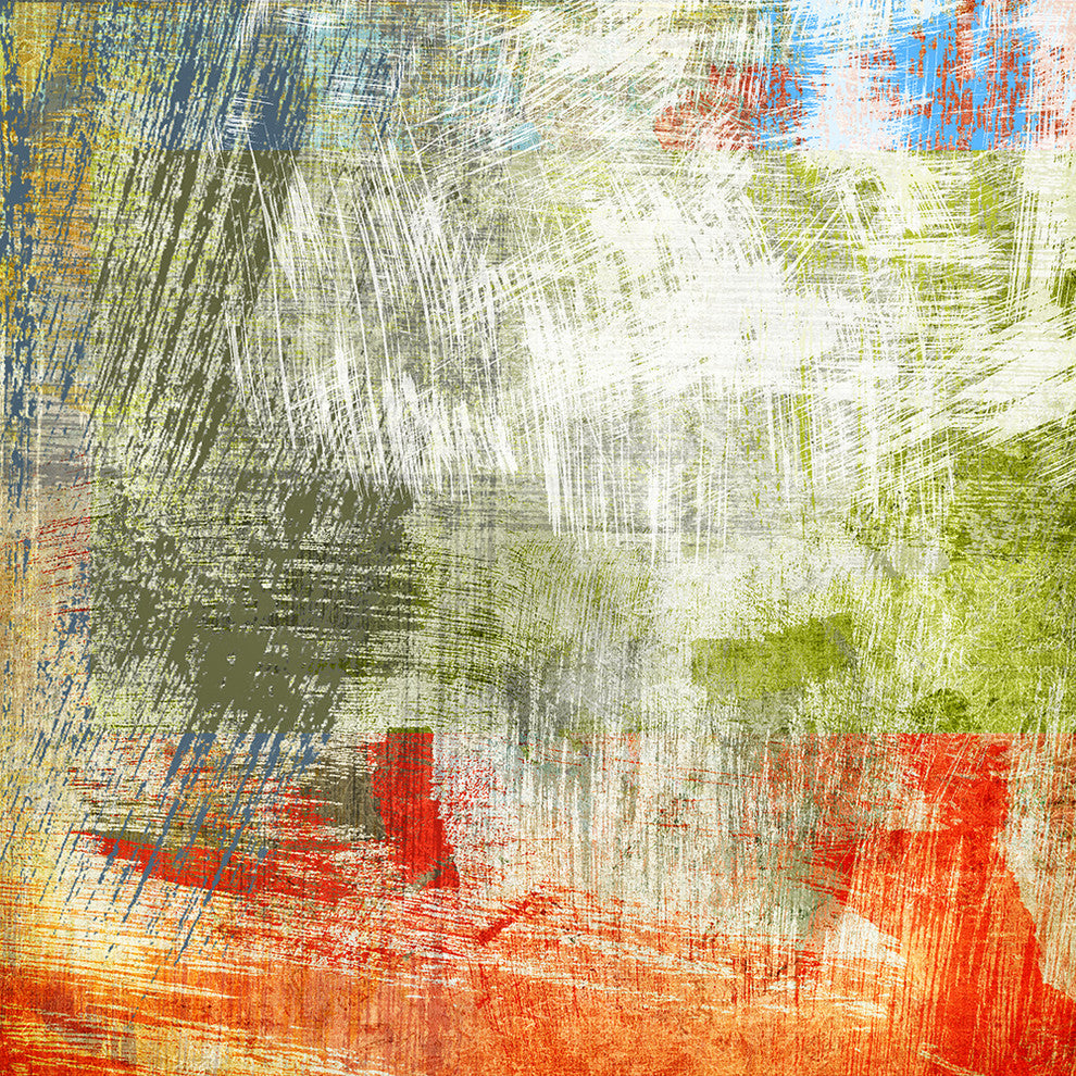 "Scatchy One" Canvas, 36"x36"