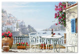 The Macneil Studio 'Amalfi Coast' Canvas Art, 47"x30"