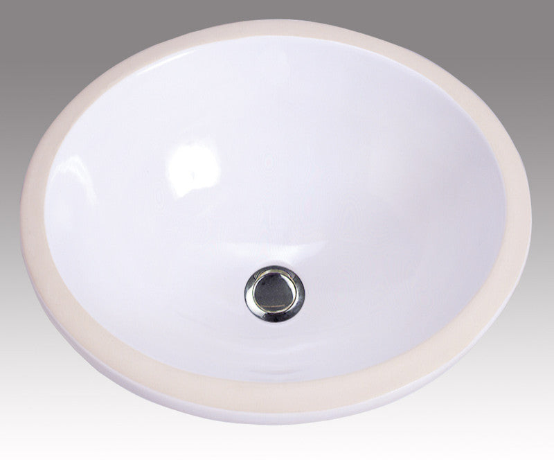 Hand Painted Sink "Platinum Legacy " Small Monaco Undermount Sink