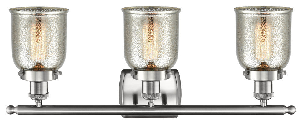 Innovations 916-3W-SN-G58-LED 3-Light Bath Vanity Light, Brushed Satin Nickel