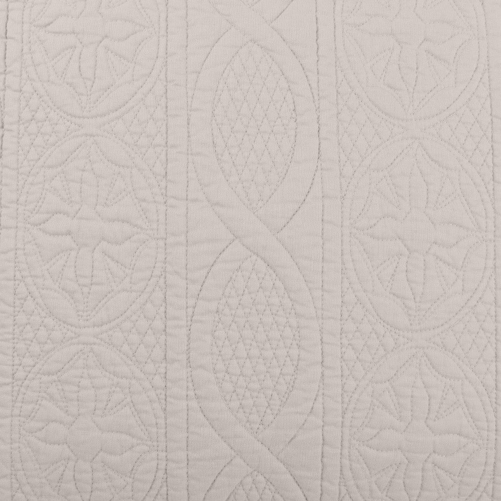 Anessa Linen Blend Sham by Kosas Home, Beige, King