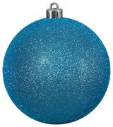 Vickerman 2.4" Turquoise Glitter Ball Ornament, 24 per Bag