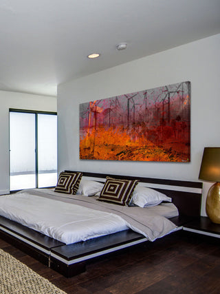 "Coachella Valley" Print on Canvas, 60"x30"