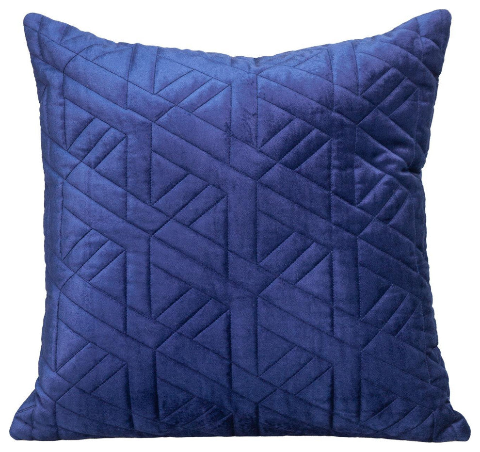 Parkland Collection Delta Blue Throw Pillow