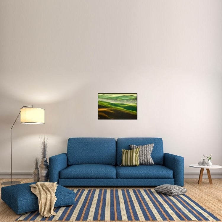 "Freedom" Framed Canvas Giclee by Krzysztof Browko, 31x20"