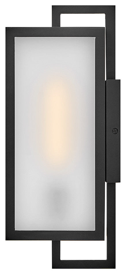 Lark Halden Small Wall Mount Lantern, Black