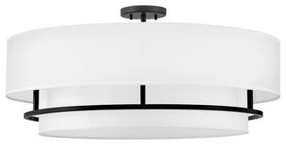 Hinkley Graham Semi-Flush Mount, Black, Extra Large