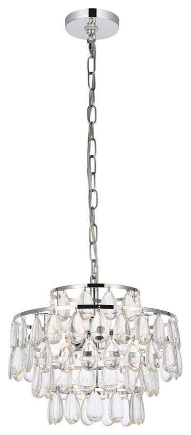 Murphy 14" Pendant, Chrome