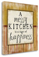 "Messy Kitchen" By Jennifer Pugh, Giclee Print on Gallery Wrap Canvas