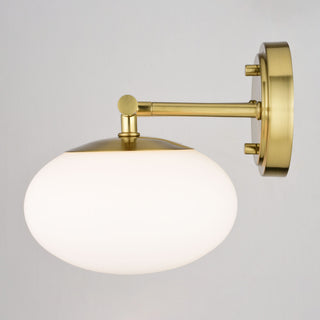 Sloane 1 Light Wall Light Satin Brass