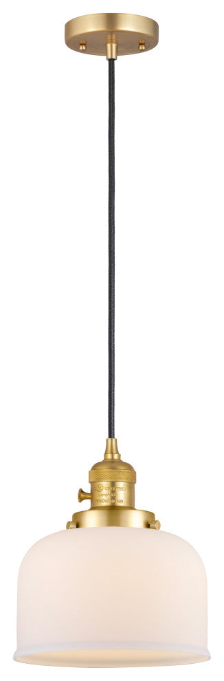 INNOVATIONS 201CSW-SG-G71-LED 1-Light Mini Pendant Satin Gold