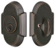 Emtek Single Cylinder Deadbolt Traditional Rosette Oil Rubbed Bronze
