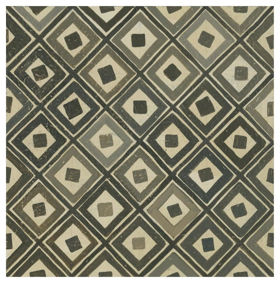 "Diagonal Squares" Digital Paper Print by Kathrine Lovell, 20"x20"