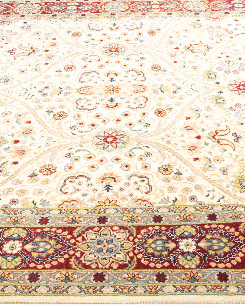 Yedashe One-of-a-Kind Hand-Knotted Area Rug Ivory, 6'2"x9'6"