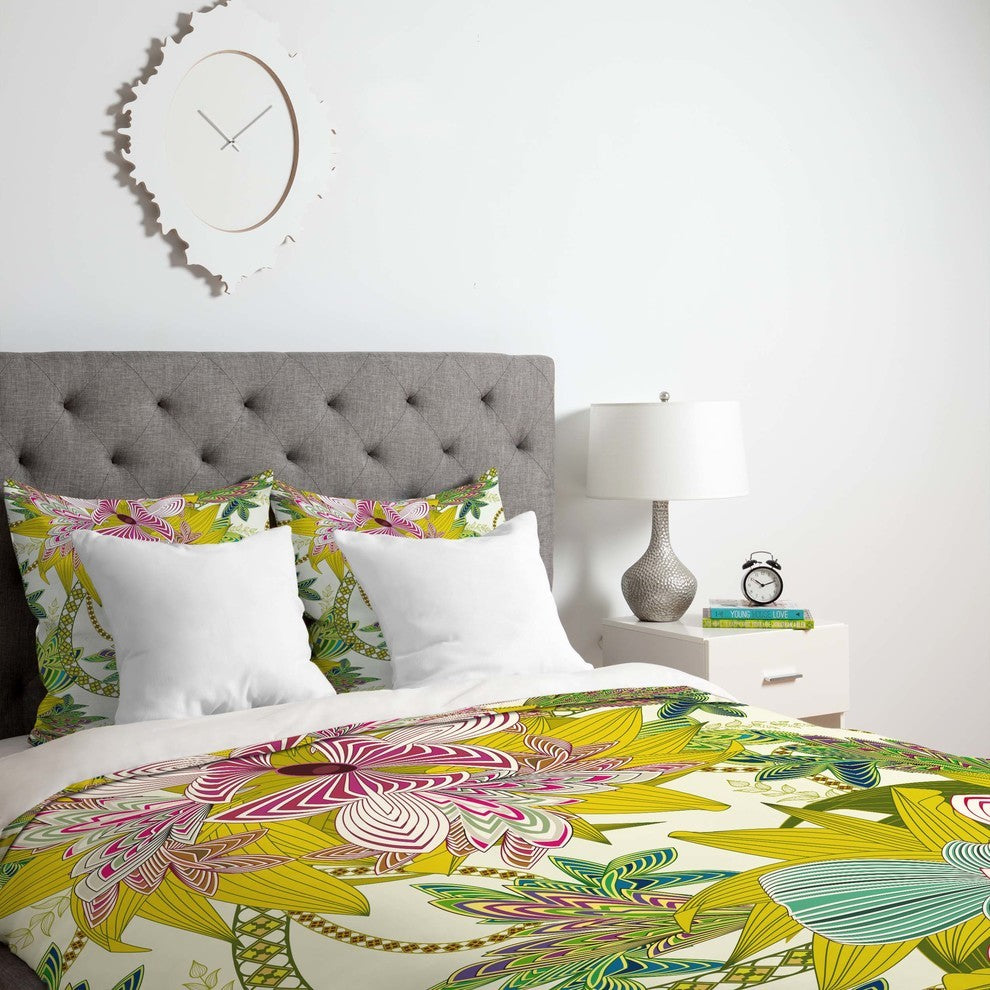 Deny Designs Sabine Reinhart Life Is Music Duvet Cover - Lightweight