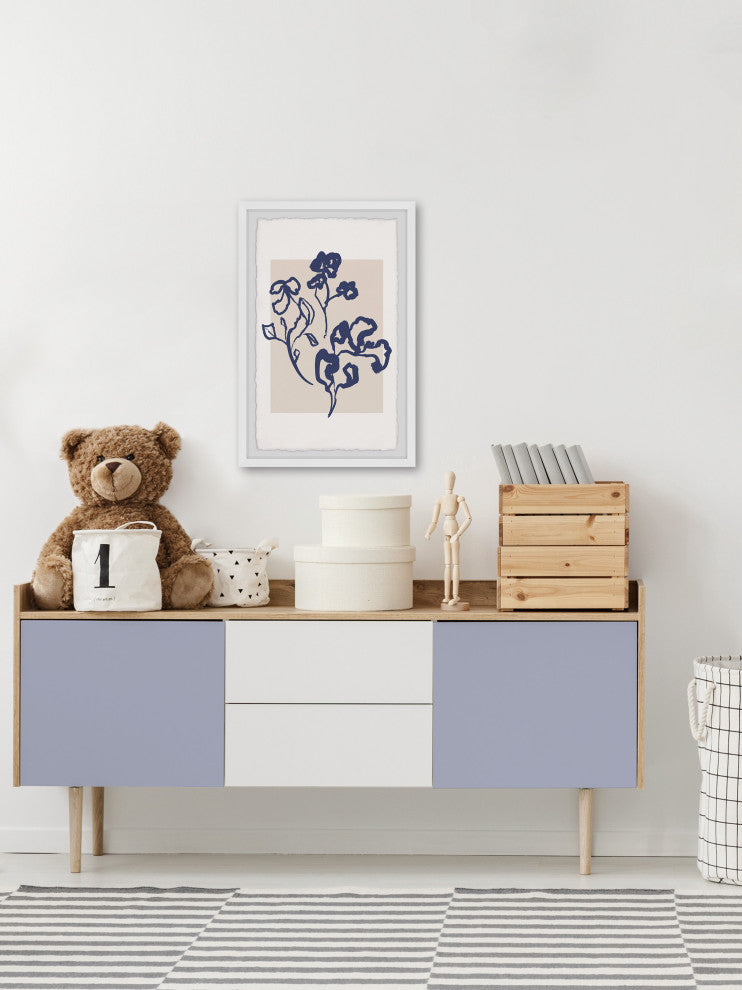 "Flower Delight" Framed Painting Print, 8x12