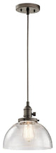 Mini Pendant 1-Light, Olde Bronze