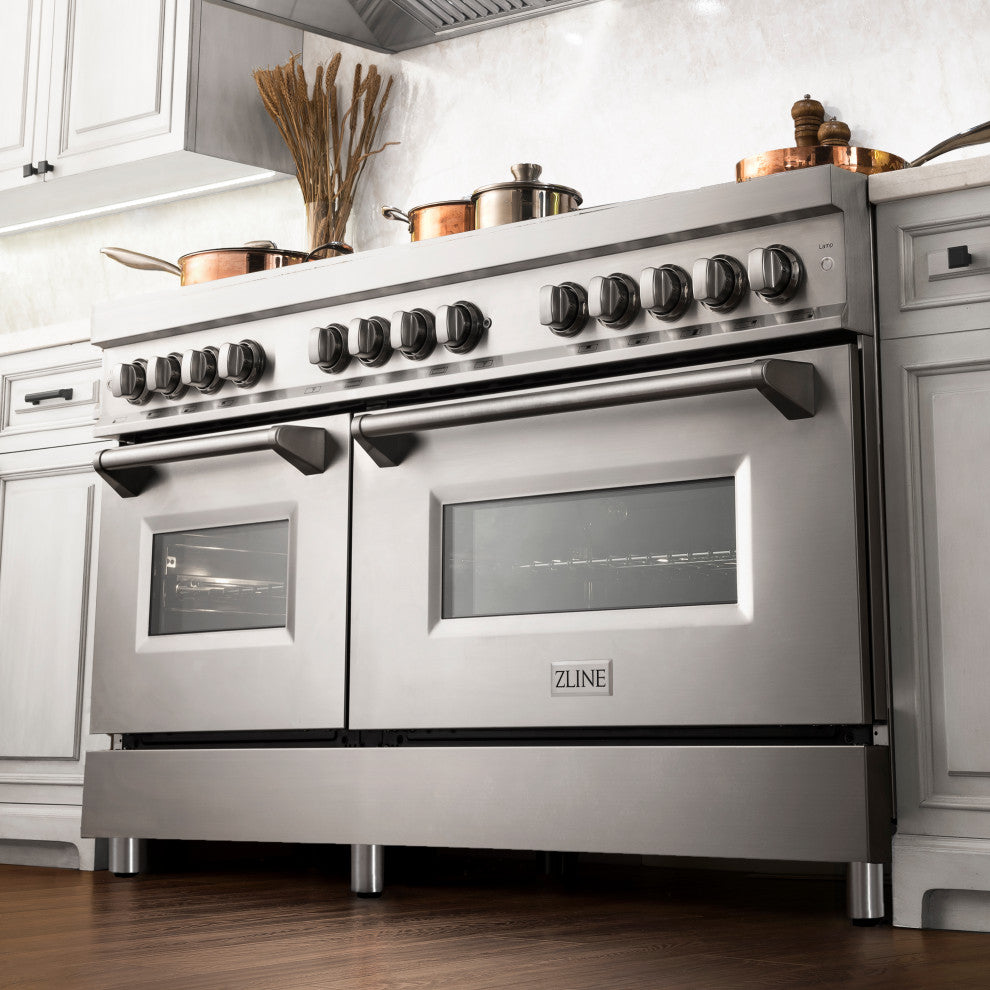 ZLINE Freestanding Range, Stainless Steel, Dual Fuel, RA60