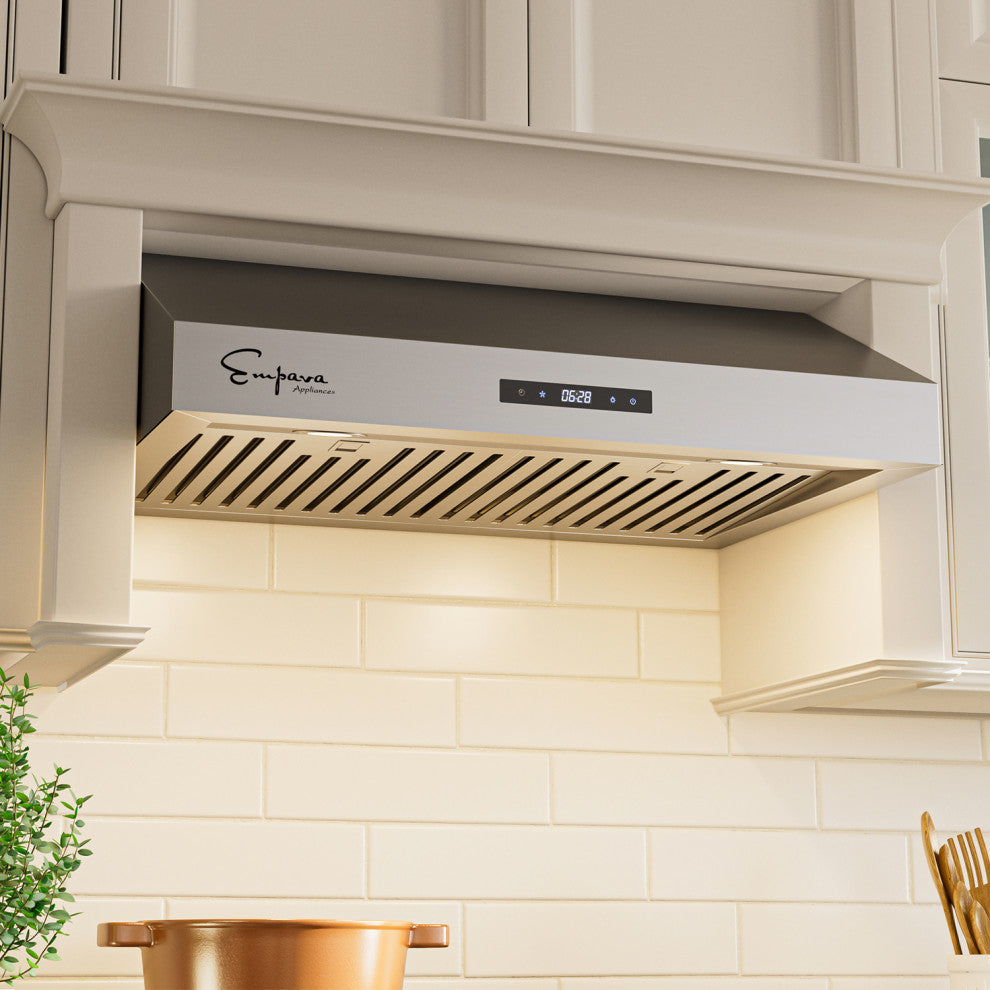 30 in. Kitchen 400 CFM Ducted Under Cabinet Range Hood With Aluminum Motor