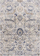 Hauteloom Georgiana Beige & Blue Area Rug, 7'10"x10'2" Rectangle
