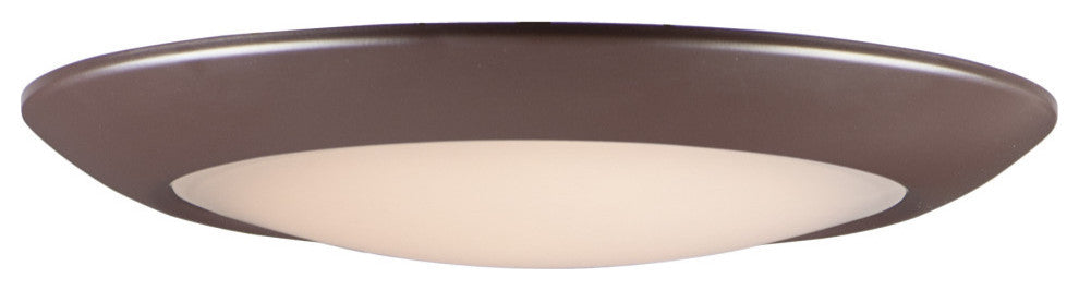 Diverse LED 1-Light 13" Wide Bronze Flush Mount Light