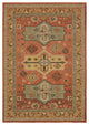 Oriental Weavers Toscana Orange/ Gold Southwest/Lodge Indoor Area Rug 5'3"X7'6"