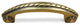Solid Brass - Pull - Aged English, CENT13553-3B