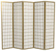 6' Tall Window Pane, Special Edition, Gold, 5 Panels
