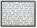 Stupell Industries Like Yourself Inspirational Typography Wall Art, 24"x30"