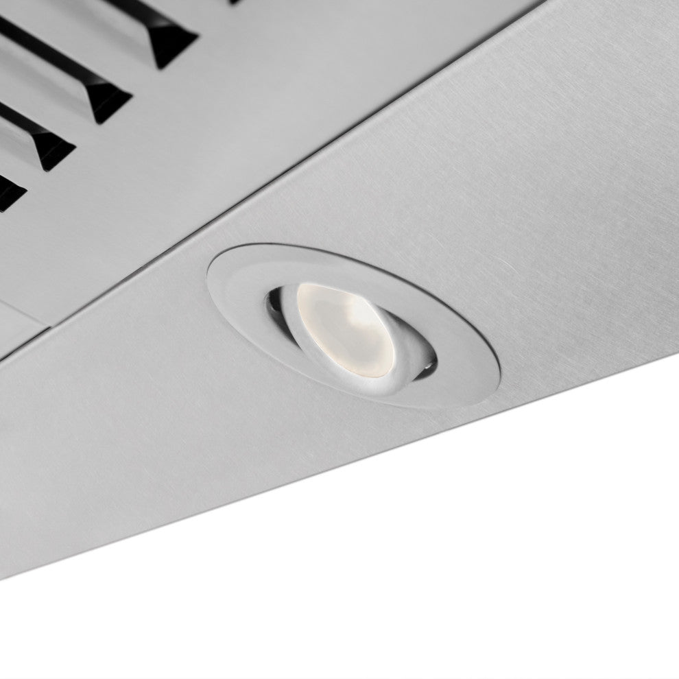 ZLINE 48" Designer Series DuraSnow Stainless Steel Wall Mount Range Hood