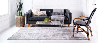 Unique Loom Tan/Ivory Blackthorn Leila Area Rug, Gray, 2'2x3'0, Rectangular