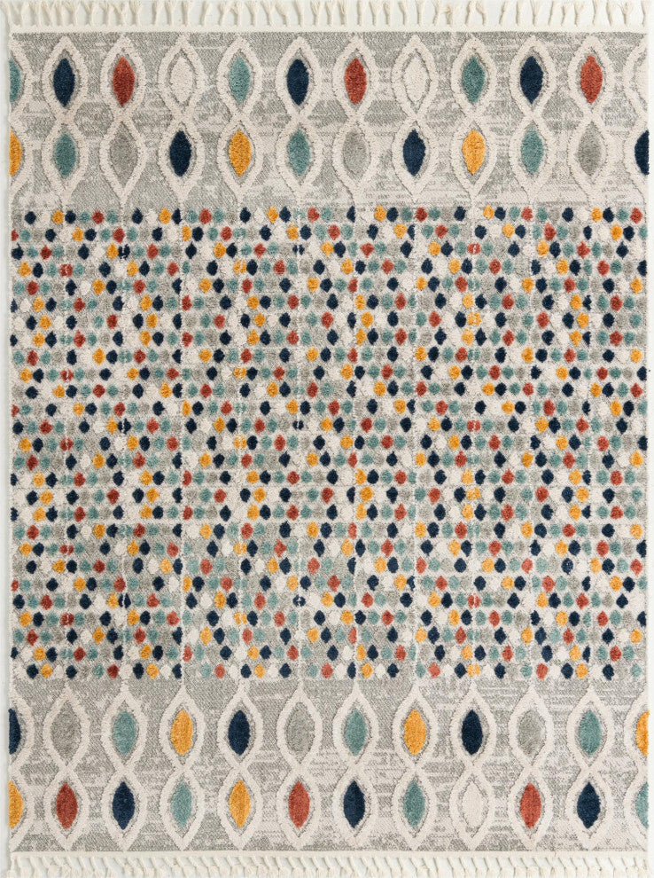 Unique Loom Cherokee Asheville Area Rug, Multi, 7' 10 X 10' 0 Rectangular