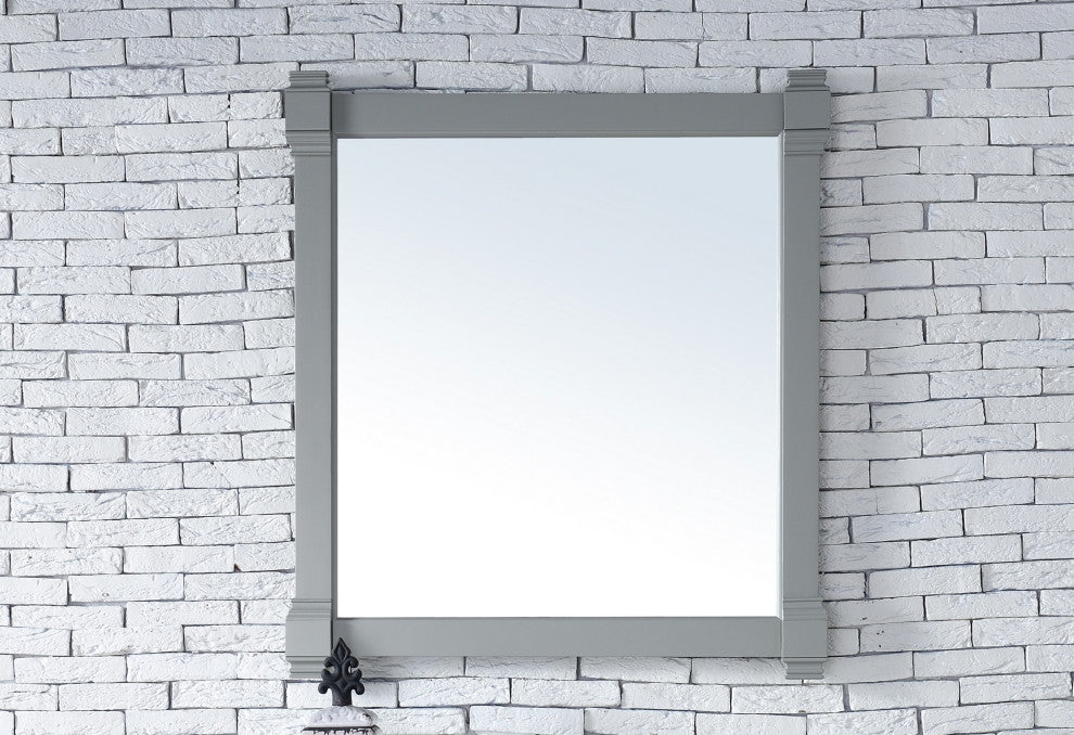 Brittany 35" Mirror, Urban Gray