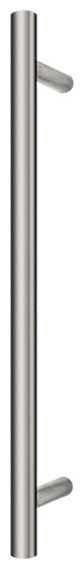 16" Metro Stainless Steel Barn Door Pull Handle