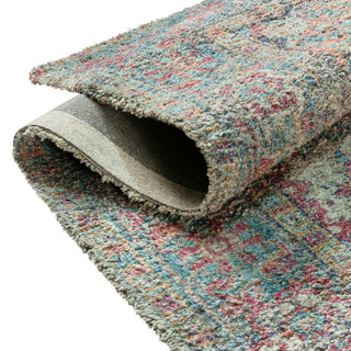 Olivia Collection Distressed Persian Style Area Rug Rectangle 8' x 10'