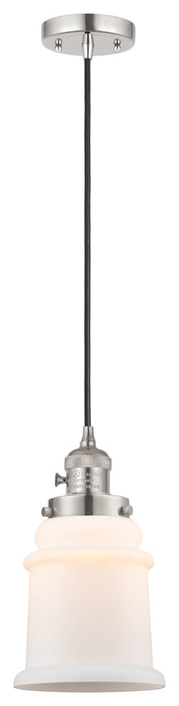 INNOVATIONS 201CSW-PN-G181-LED 1-Light Mini Pendant Polished Nickel