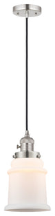 INNOVATIONS 201CSW-PN-G181-LED 1-Light Mini Pendant Polished Nickel