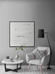 "Single Passage" Floater Framed Painting Print on Canvas, 20x20