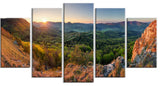 "Spring Forest Slovakia" Canvas Print, 5 Panels