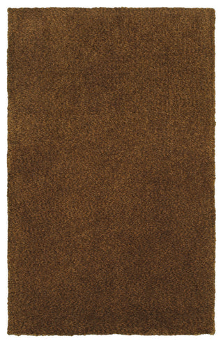Hailey Heathered Brown Hand-Crafted Area Rug, 5'x7'