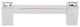 Alno Crystal Pull Modern in Polished Nickel
