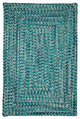 Catalina CA99 Blue Lagoon Indoor/Outdoor Area Rug, Rectangular 10'x13'
